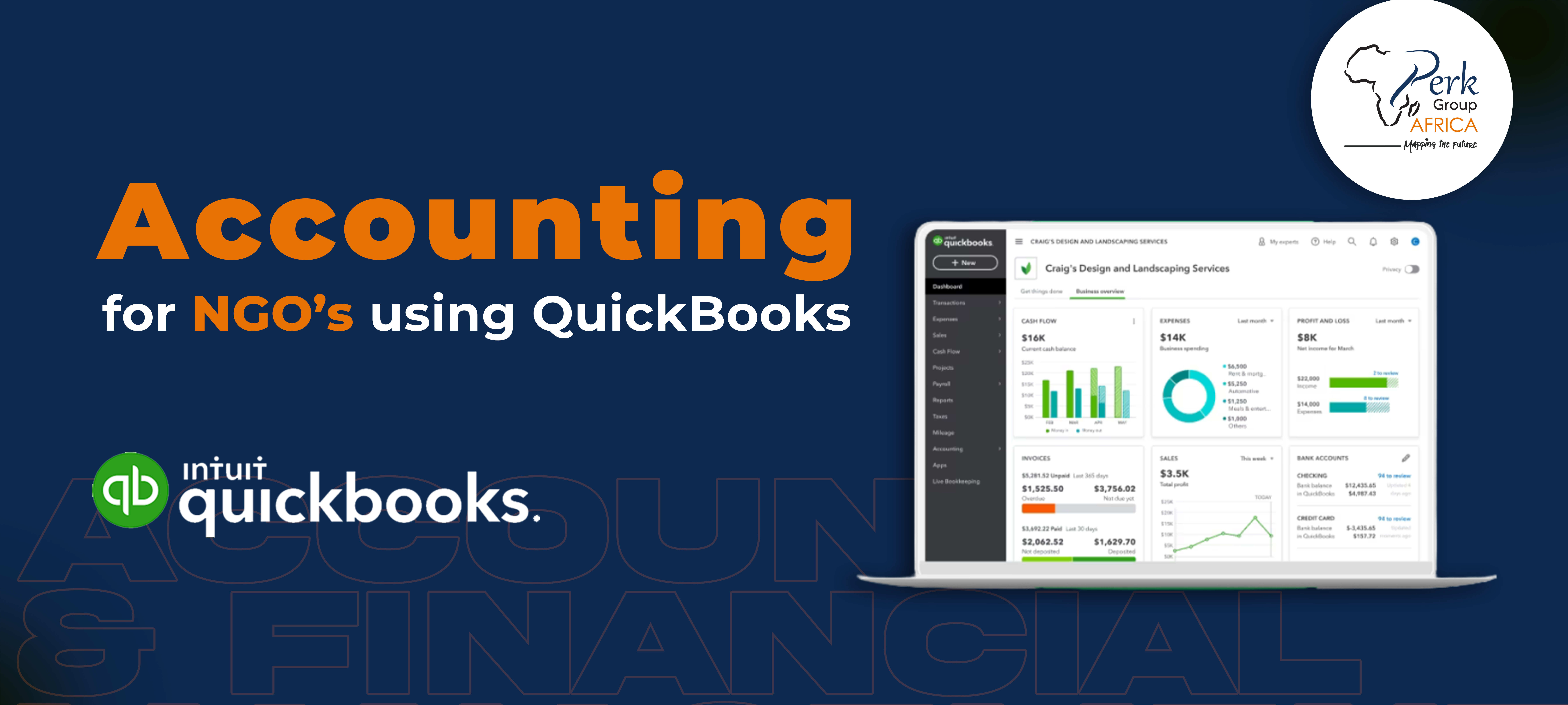 Training Course on Accounting for NGOs using QuickBooks 